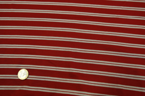 Jersey stripes – červená